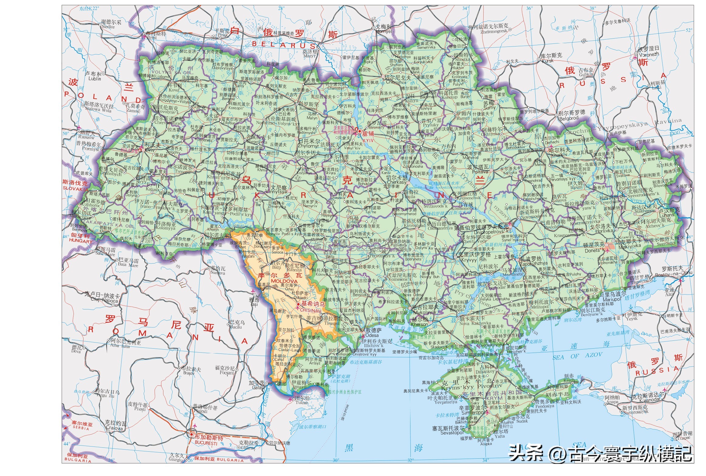 欧洲政区图高清全图,欧洲各国各时期版图