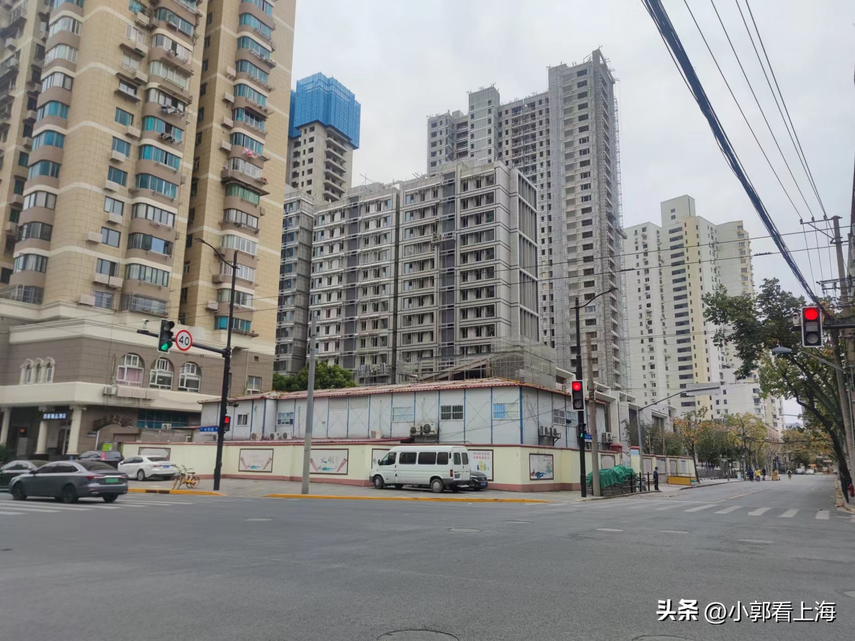 虹口北外滩实景,虹口区北外滩航拍