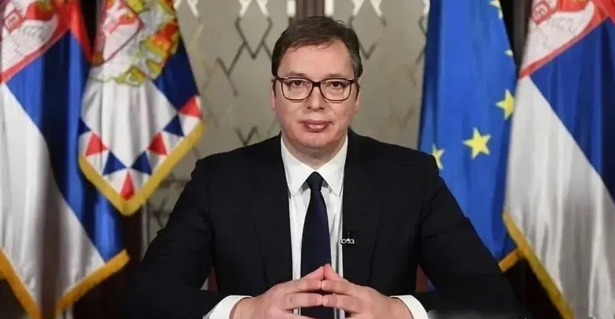 武契奇告别演讲,武契奇哽咽发言视频完整版