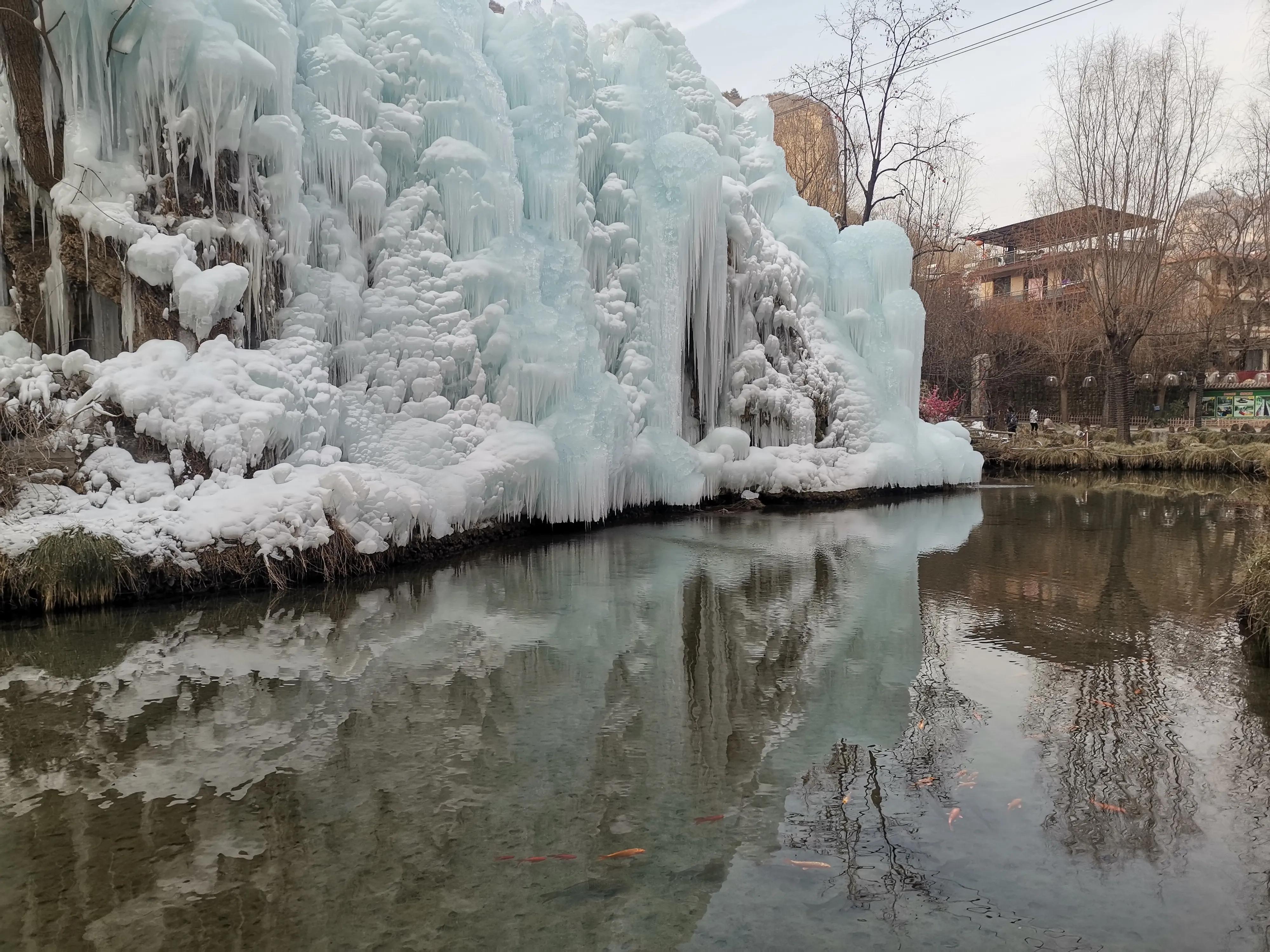 忽忽水冰瀑好玩吗,2017年1月赏冰瀑