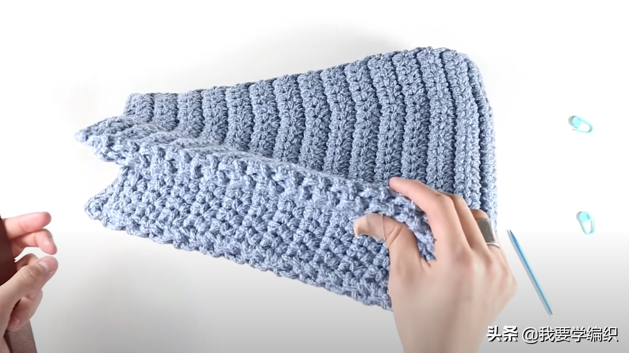 新手入门学钩小包,新手学钩包包视频教程