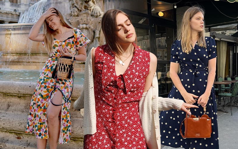 法国女人必备的连衣裙,法国花花公子新款连衣裙