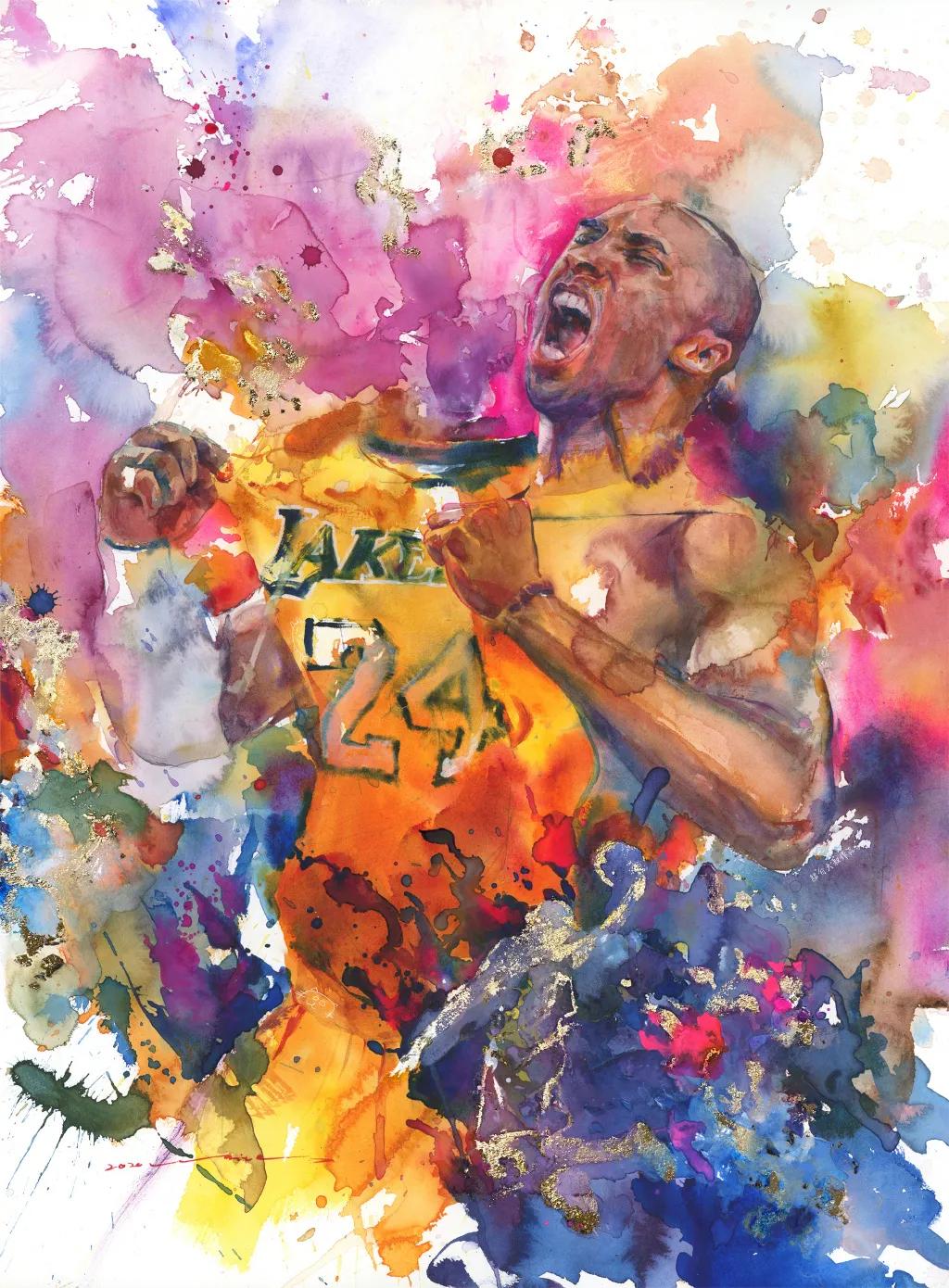 他是抖音水彩第一人，画面充满水墨意境，质感优秀！150万人盛赞