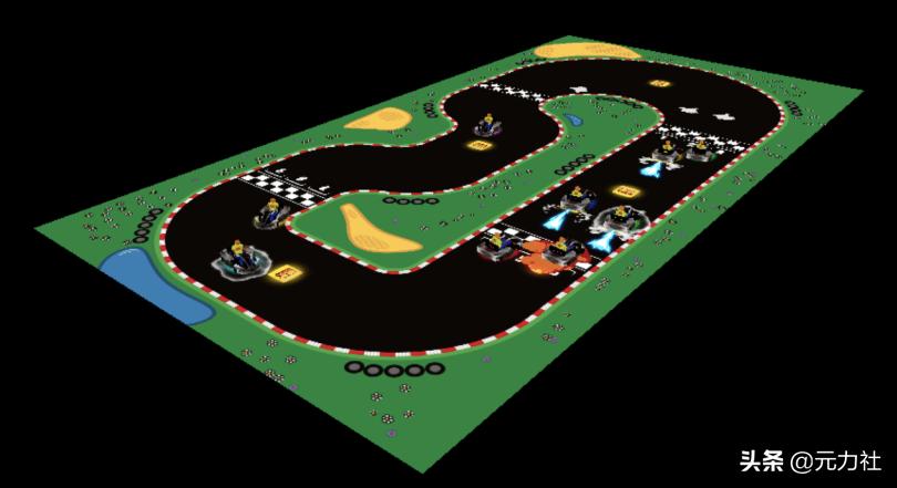 使用高科技屏幕，开启AR卡丁车之旅