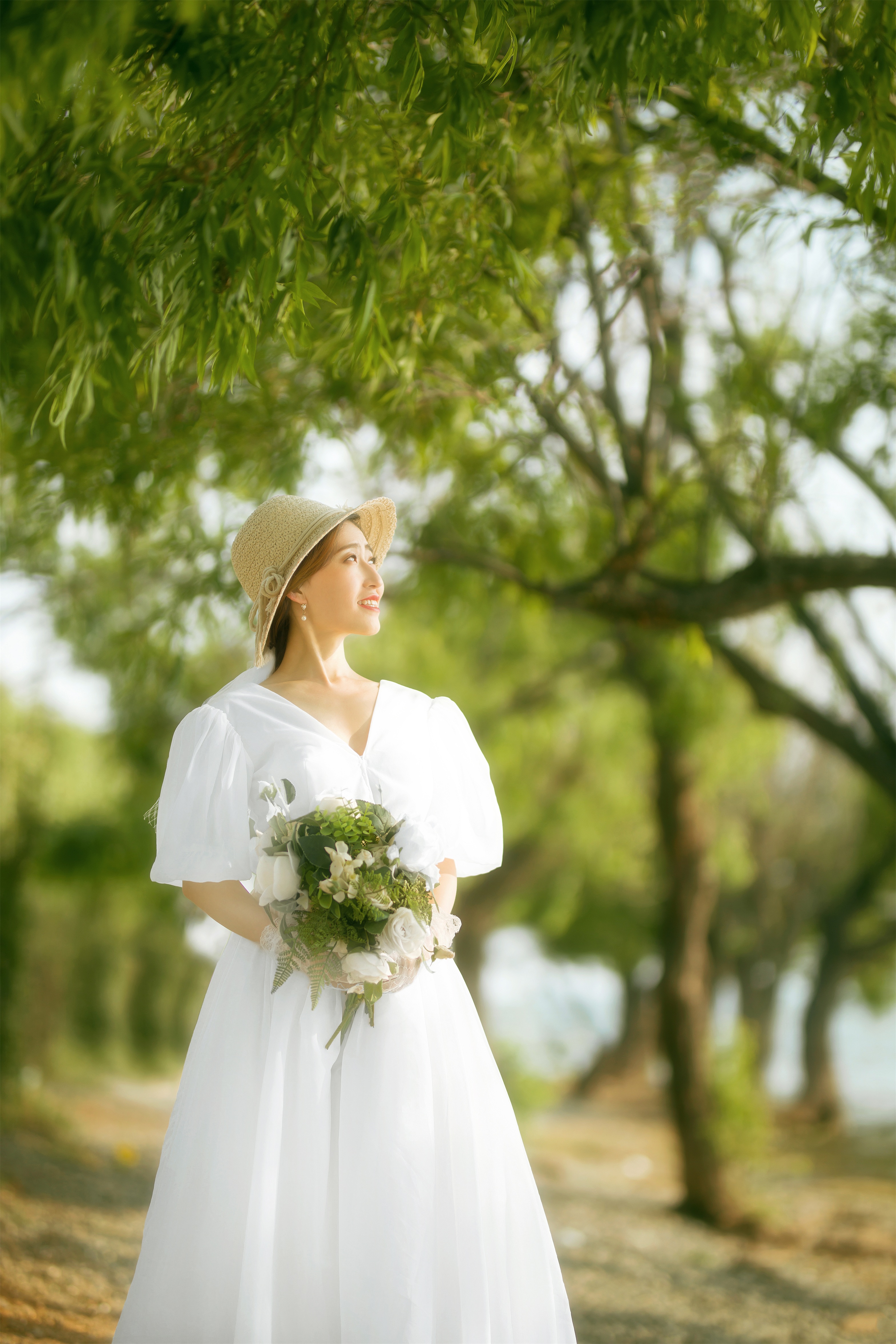 公主风森系婚纱照,郑州森系婚纱照