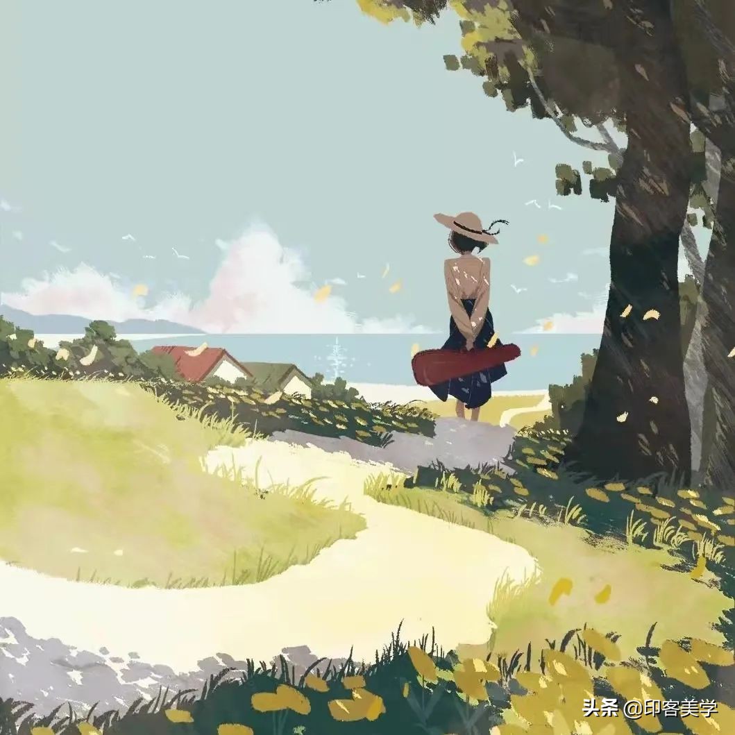 小众插画头像,分享给大家一组我的原创插画头像