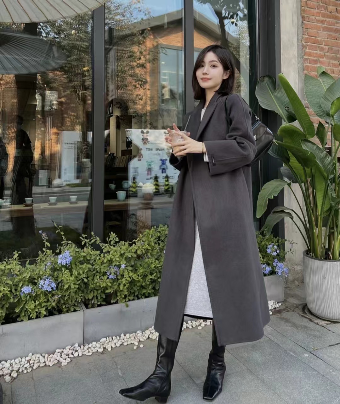 大衣30种穿搭方法,秋冬实用保暖大衣穿搭图片