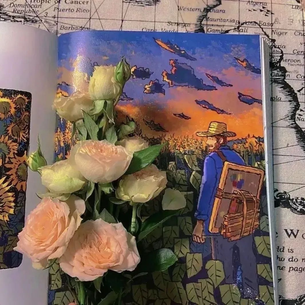 背景图ins风鲜花,ins复古黑色鲜花壁纸