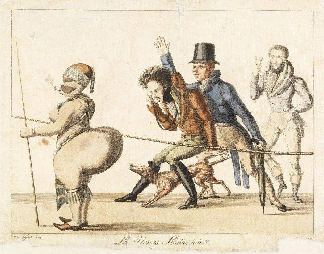 南非女孩巴特曼:因巨臀被白人骗到欧洲做展览,死后200年成标本