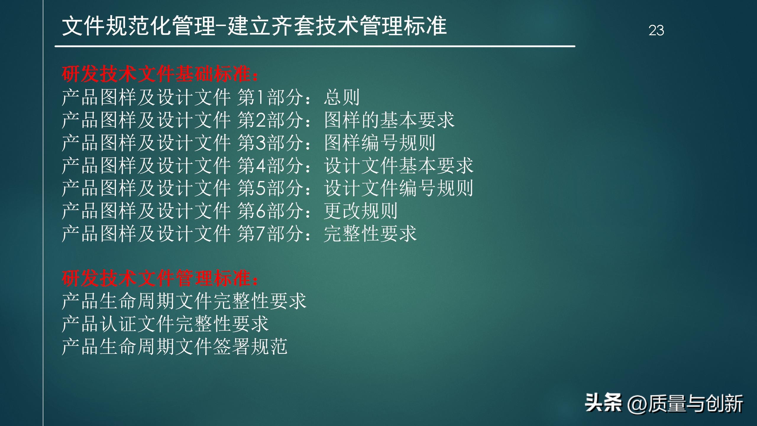 研发流程管理实战篇,研发管理体系常用程序文件清单