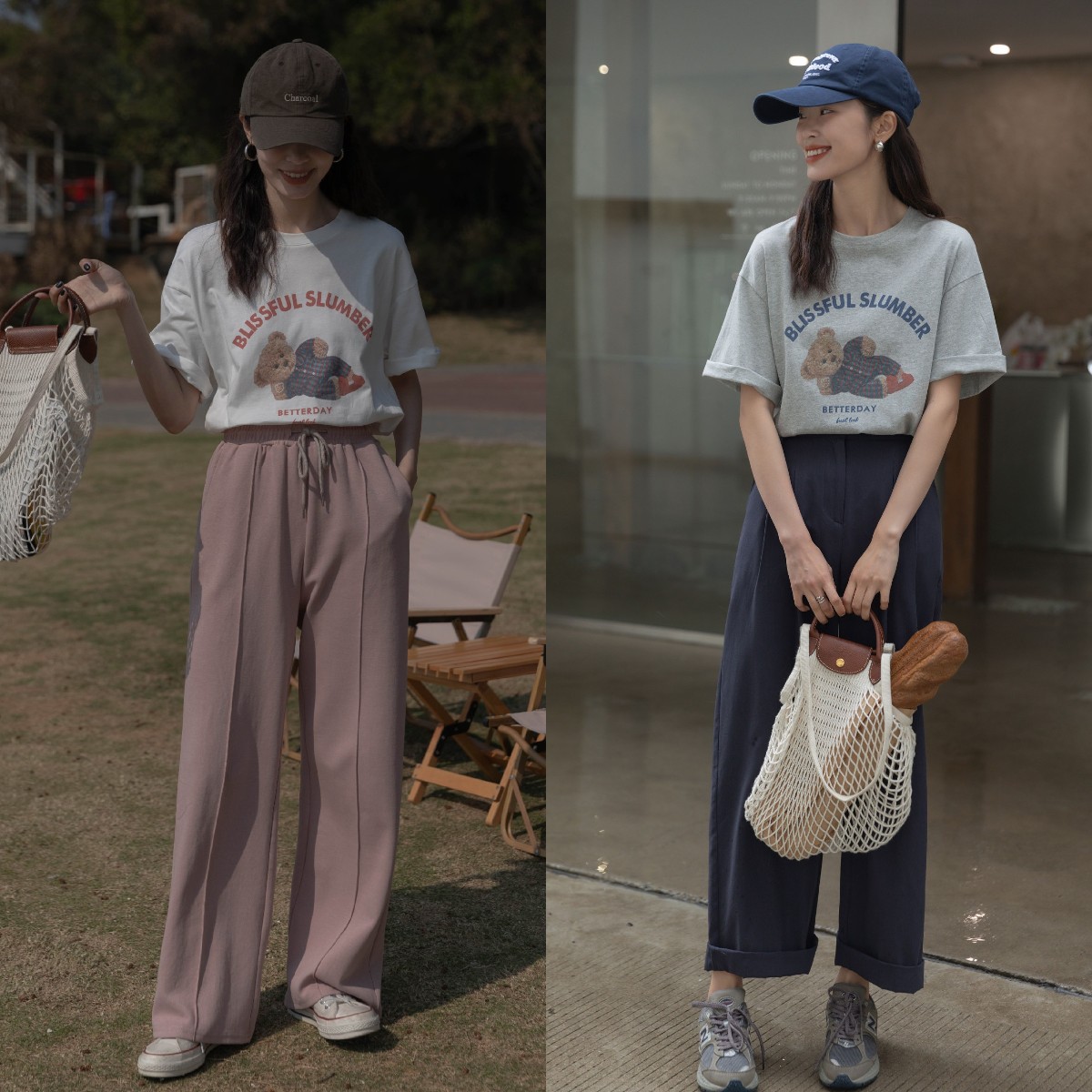 阔腿裤怎么穿更时髦好看？这些搭配干货打包送你，高级又显瘦