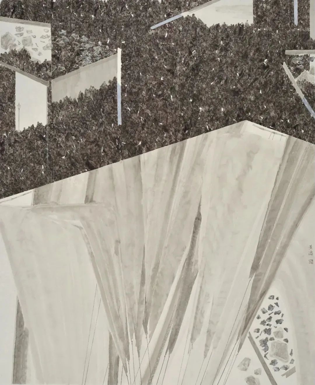 新时代中国画学术邀请展启幕,新时代中国画学术邀请展