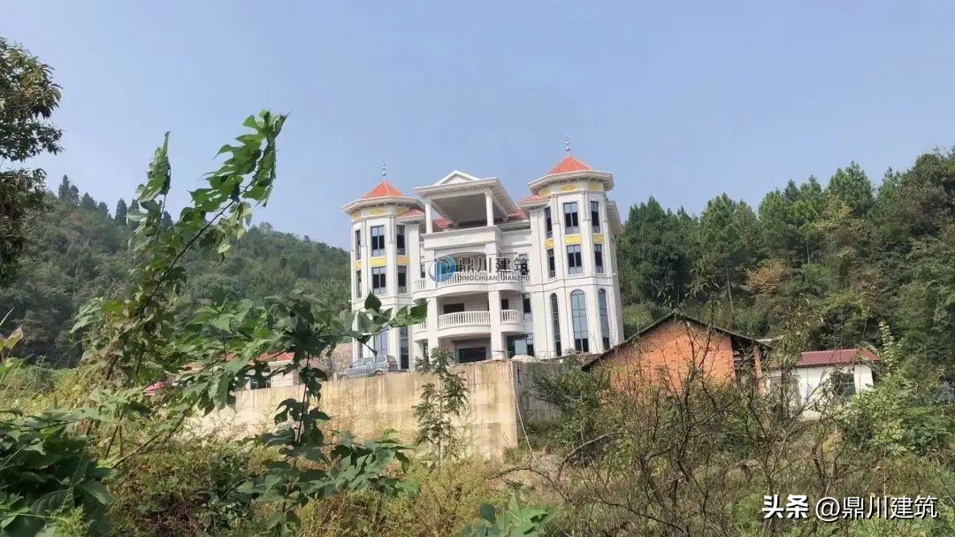 最豪华的农村别墅,农村高端豪华四层别墅真土豪
