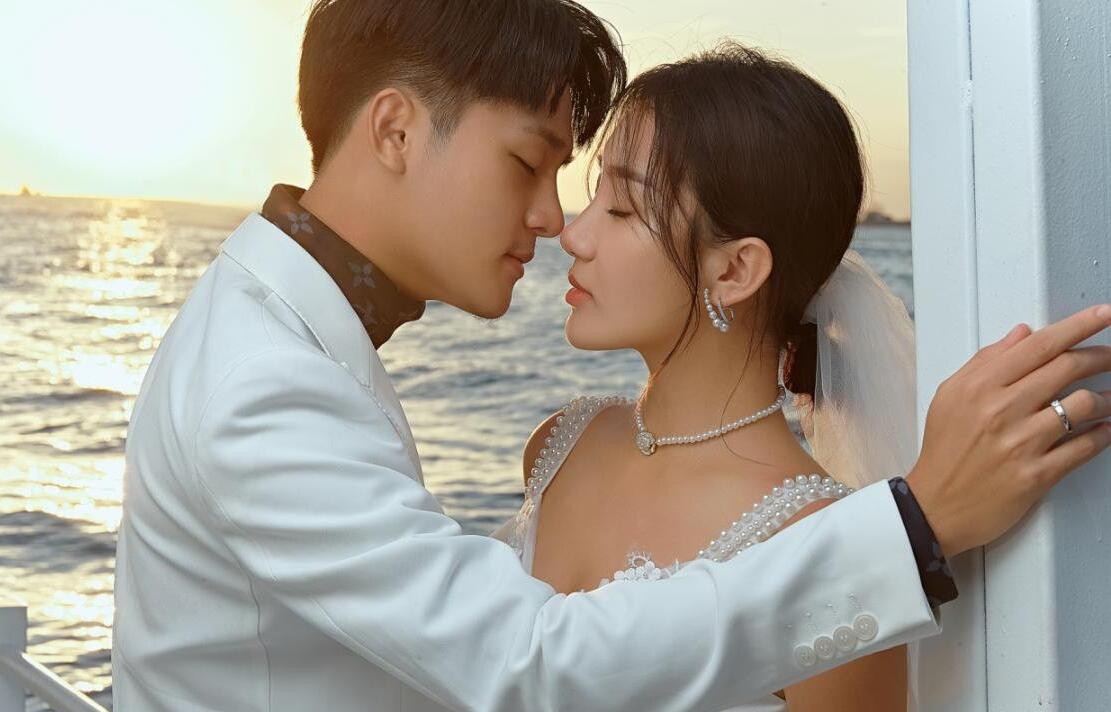 三亚婚纱摄影推荐哪家最好,三亚海边婚纱照拍摄过程