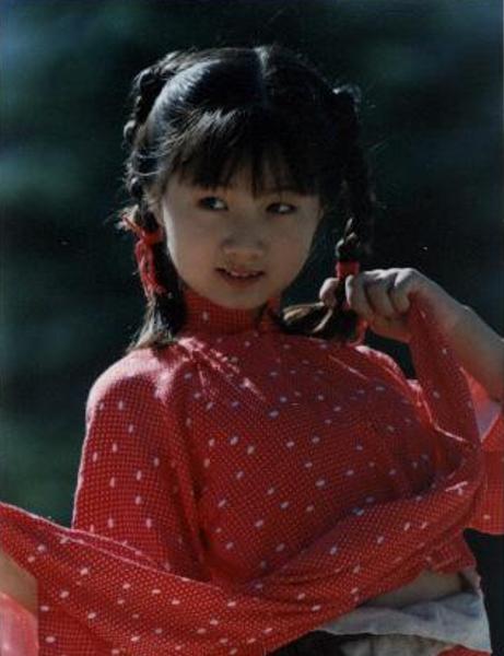 80年代的童星蒋小涵,童星蒋小涵主持