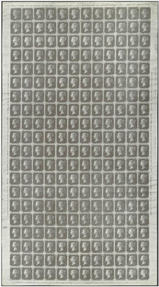 黑便士邮票的历史,黑便士邮票是纪念邮票吗