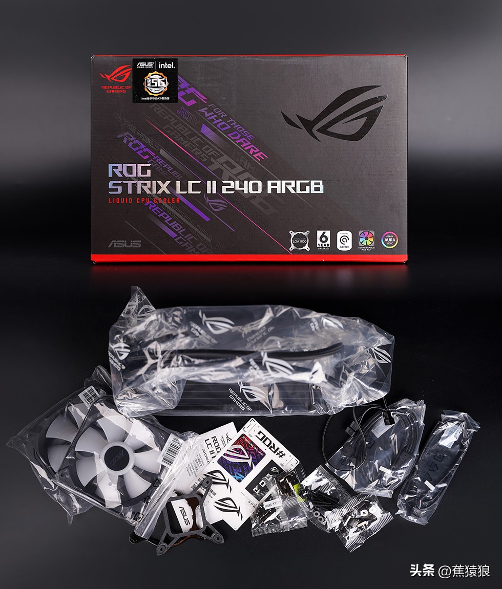 代码36KROGB760-GTUF4070TI，简约黑白调AKLLAA6MMATX机箱装机秀