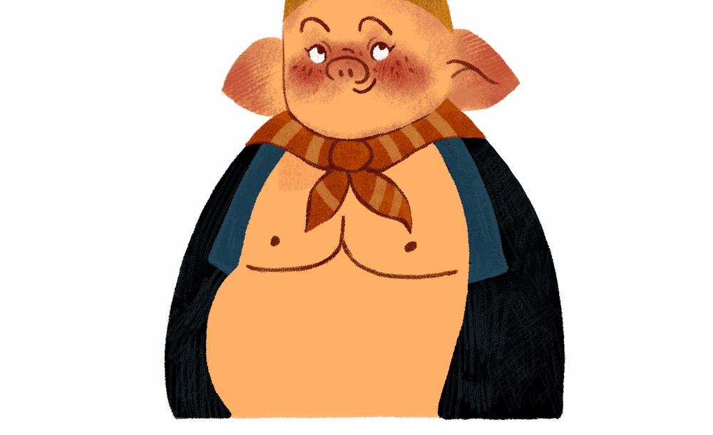 4步带你绘制有趣又好看的彩铅人物头像