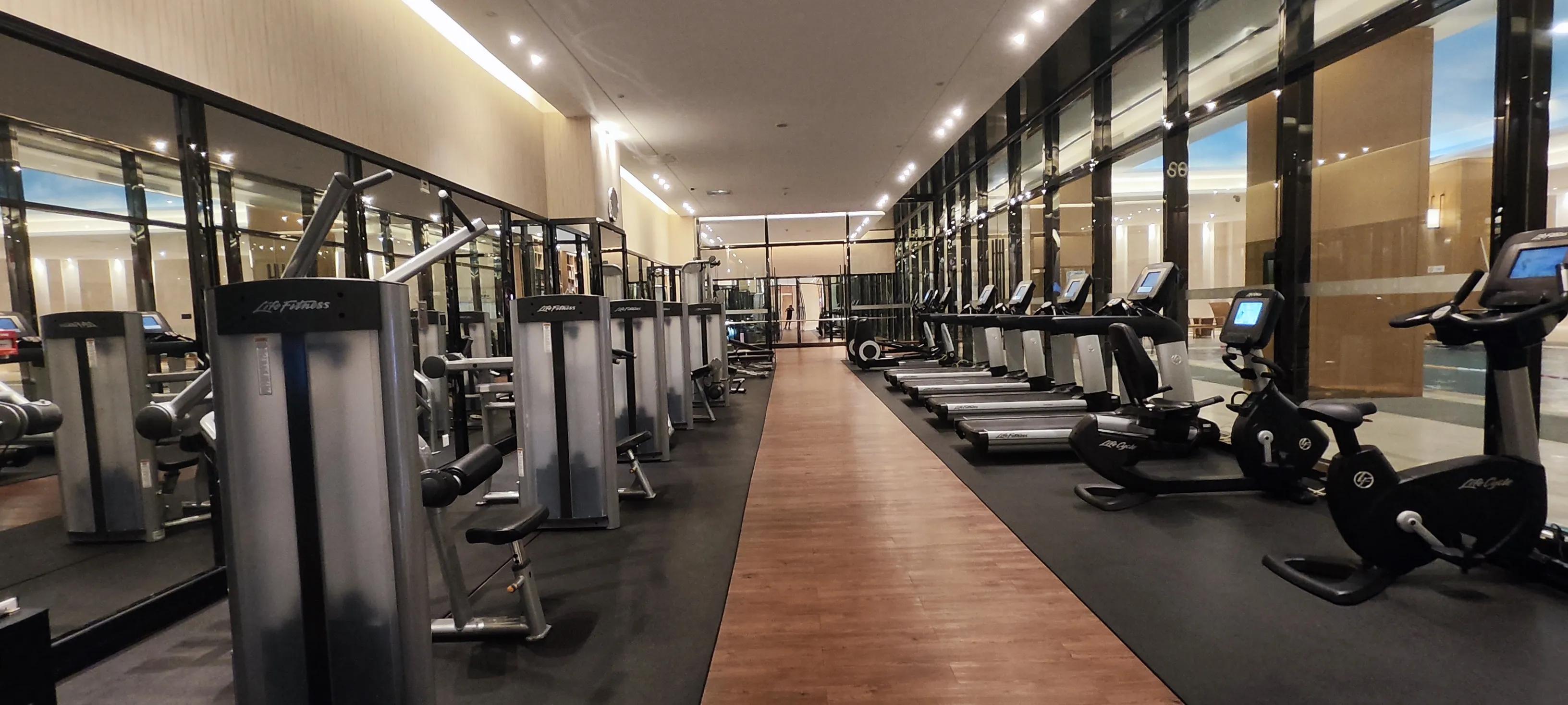 重庆富力凯悦酒店健身中心,重庆华宇温德姆健身会所