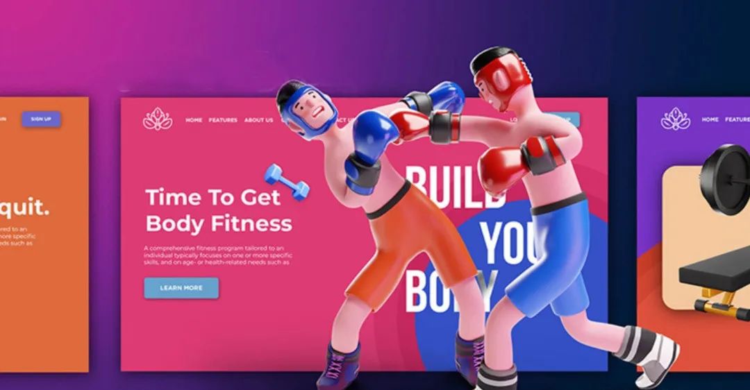 体育运动人物模型,体育器材3d模型