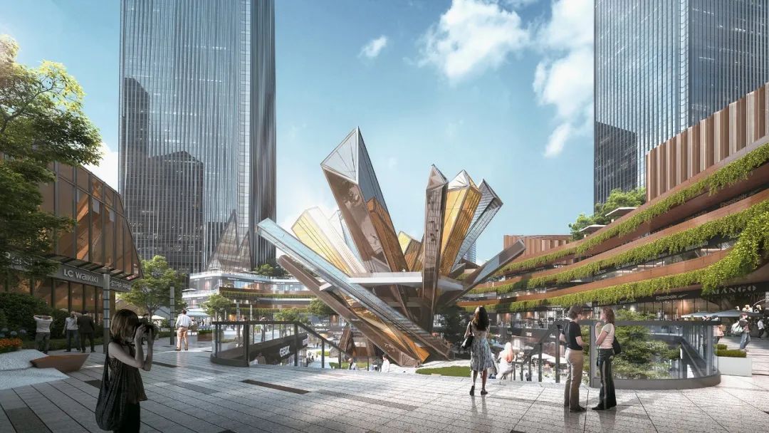 赣州新地标赣州之星,赣州赣江之星双子塔建筑工地