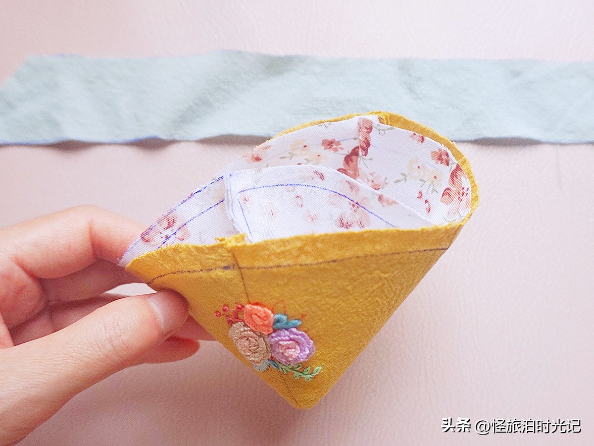 布艺小鱼零钱包教程全集,布艺包包零钱包制作方法