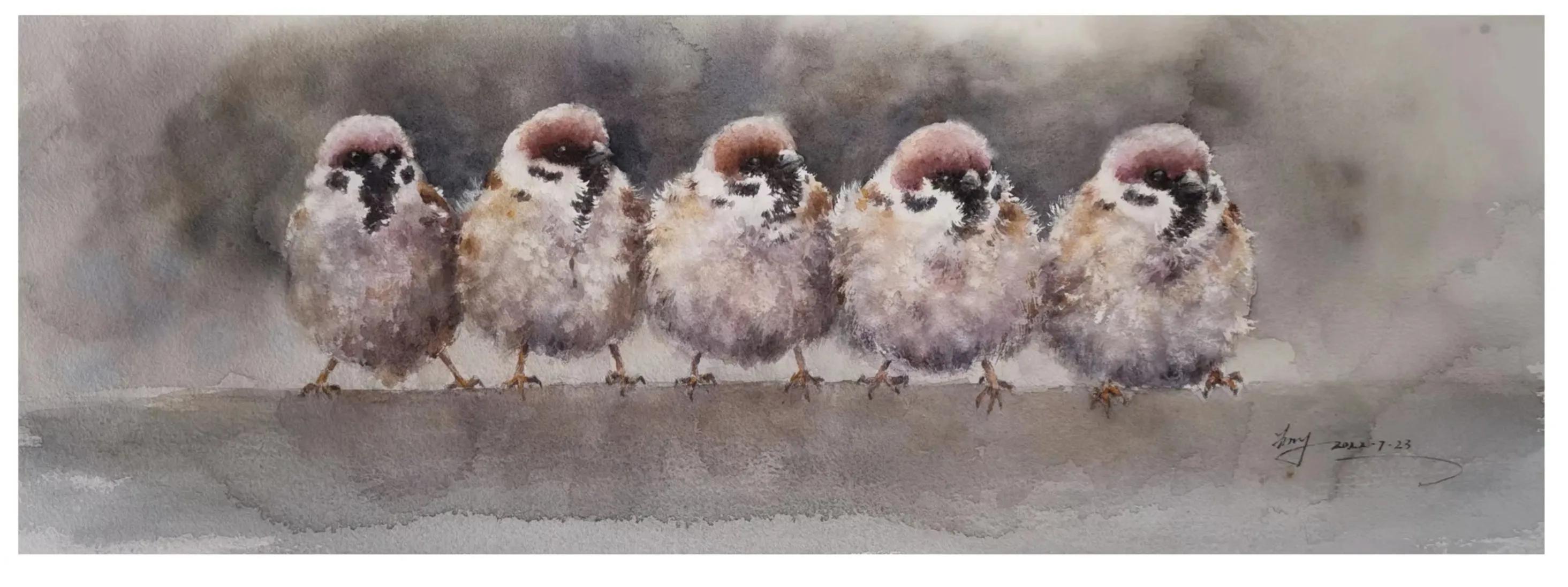 幸福画吧画友作品欣赏,幸福原创绘画作品欣赏