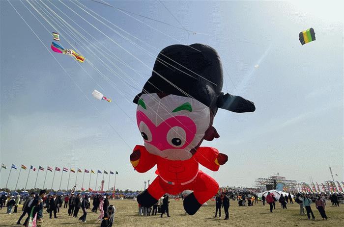 潍坊风筝会大咖云集开幕,潍坊风筝会开幕晚会