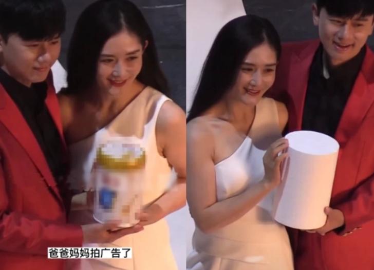 张杰演唱会一家三口亲吻,张杰谢娜一家五口现身游乐场