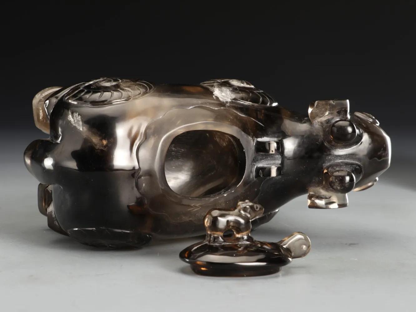 中国青铜羊觥,清代仿古觥