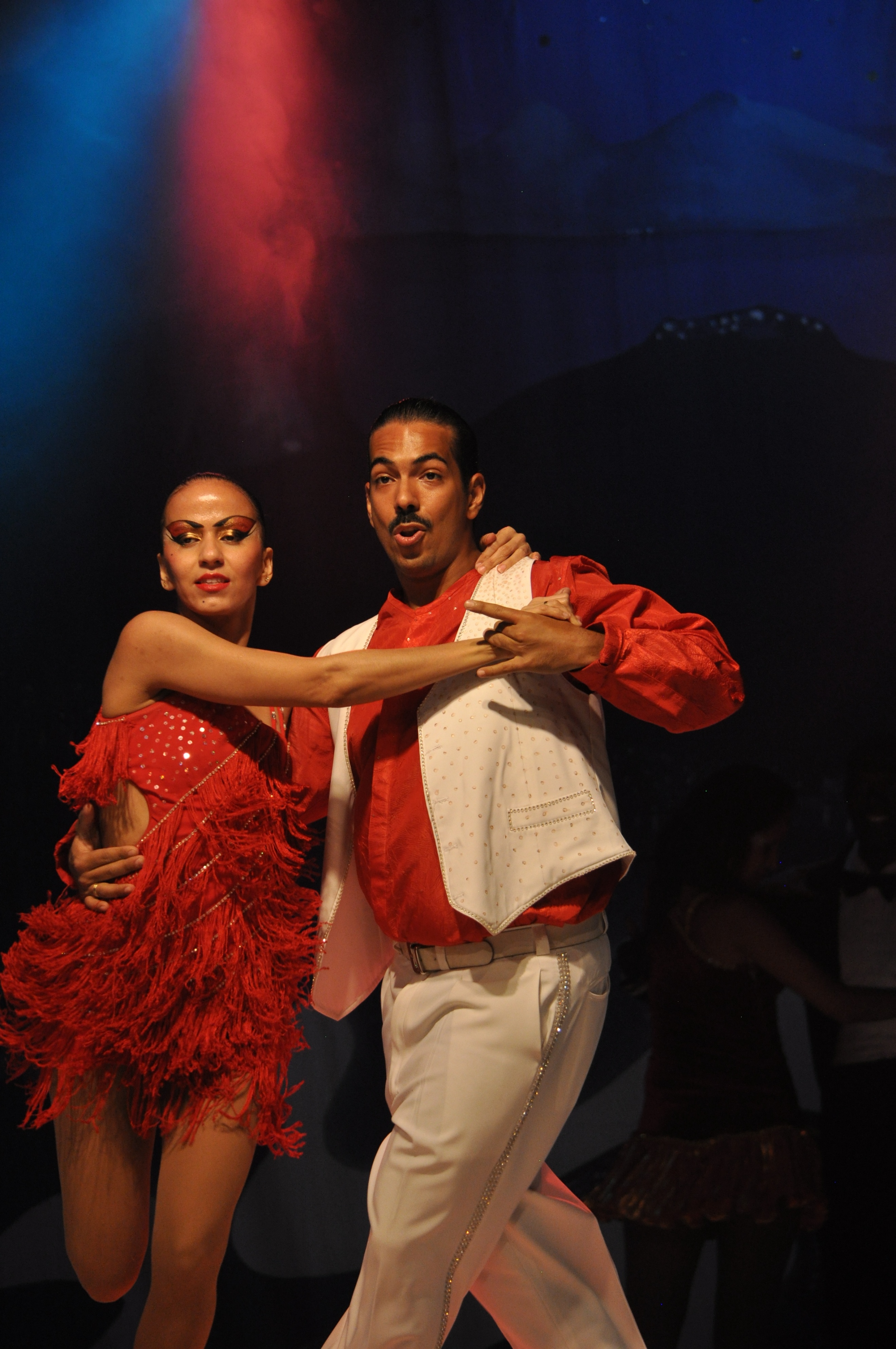 在里约,在巴西看桑巴舞