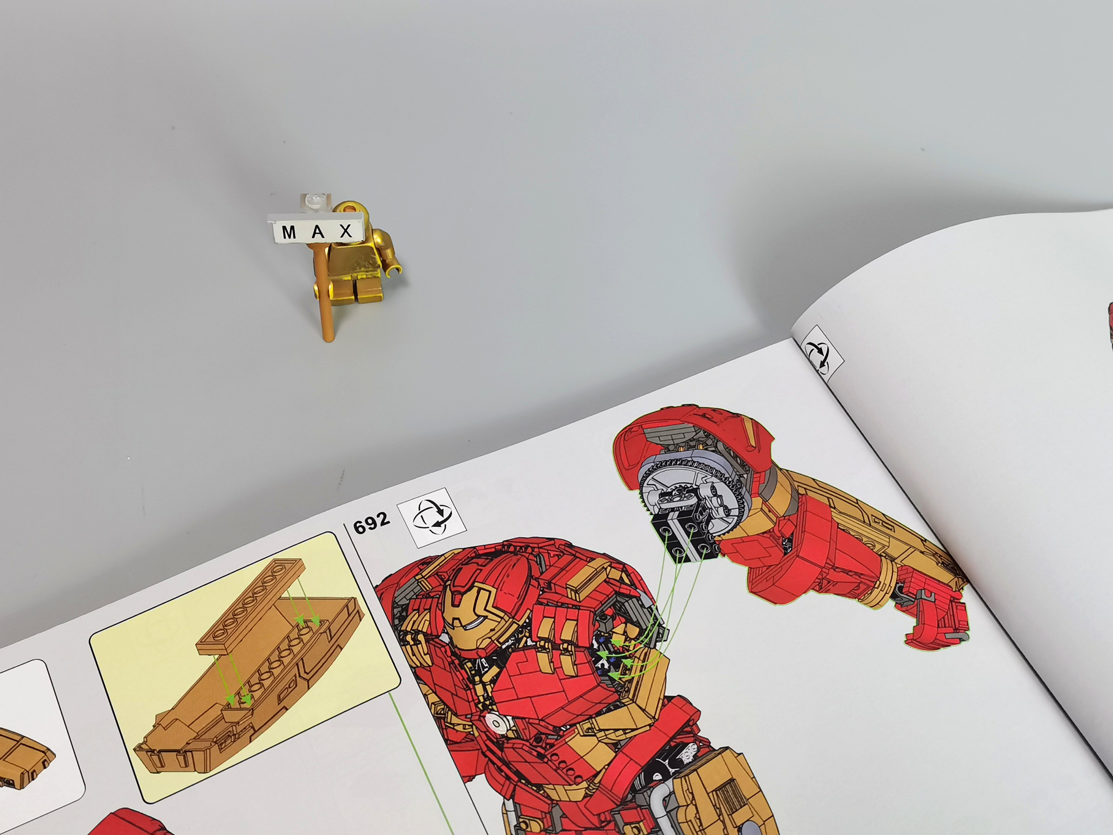 k盒子mk44反浩克装甲,k盒新品反浩克装甲拼搭