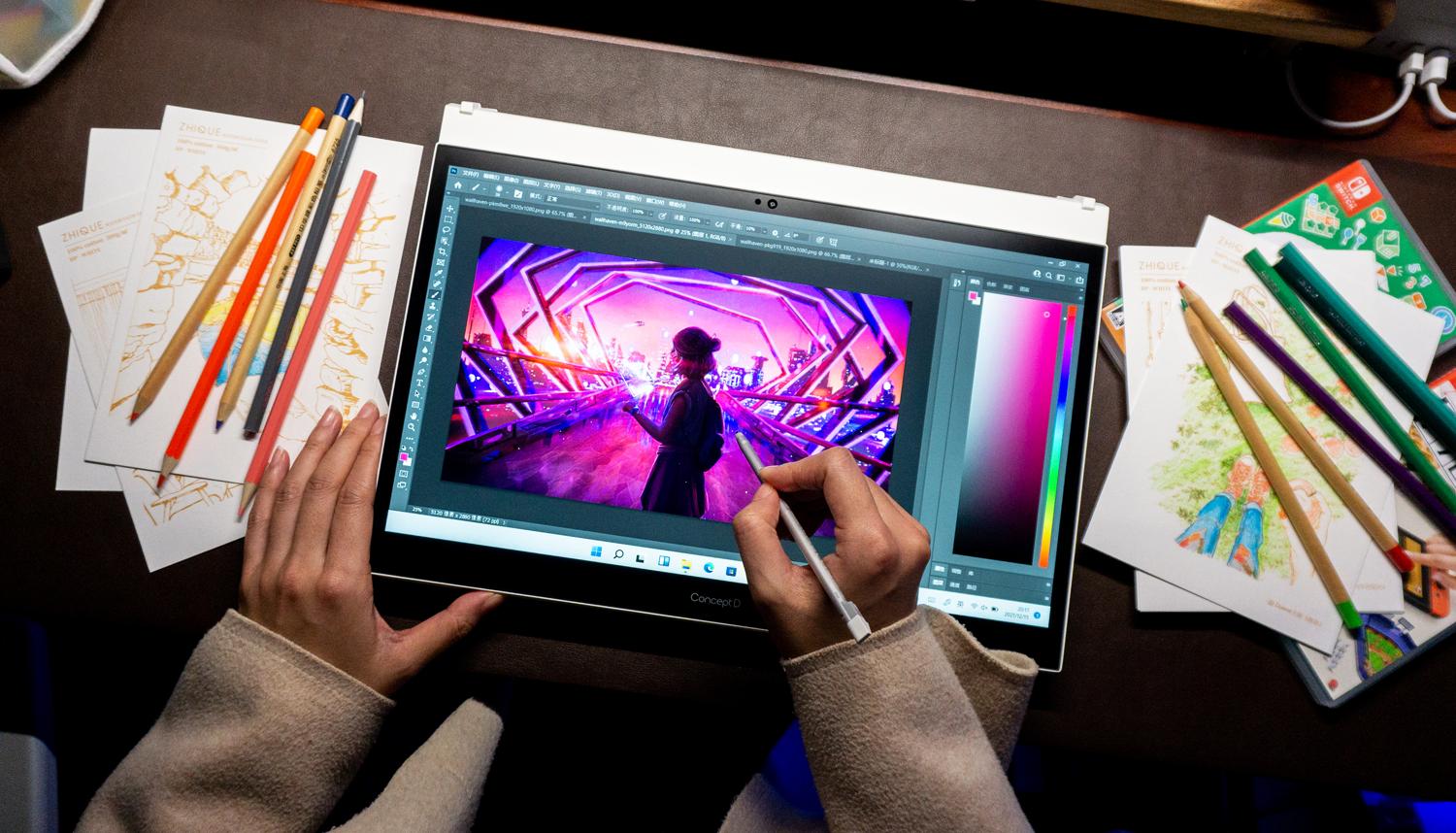 宏碁conceptd3ezel开箱,宏碁conceptd3ezel