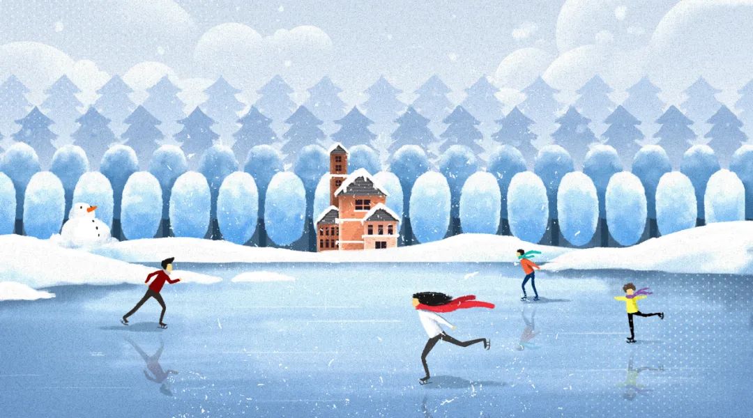 在雪地里放飞心情拥抱大自然,享受冰雪运动喜迎北京冬奥