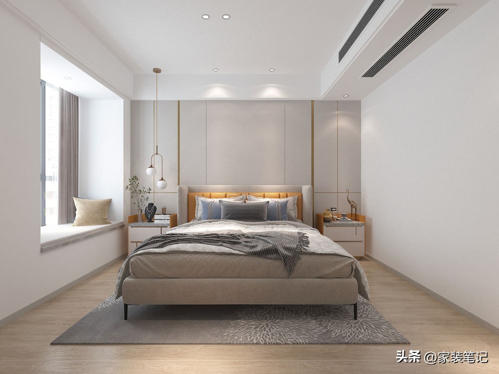 长沙现代轻奢装修风格130平高级感,90后小夫妻花8万元装修的现代风格