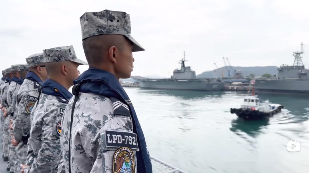 泰国071e登陆舰内部展示,中国卖给泰国的军舰