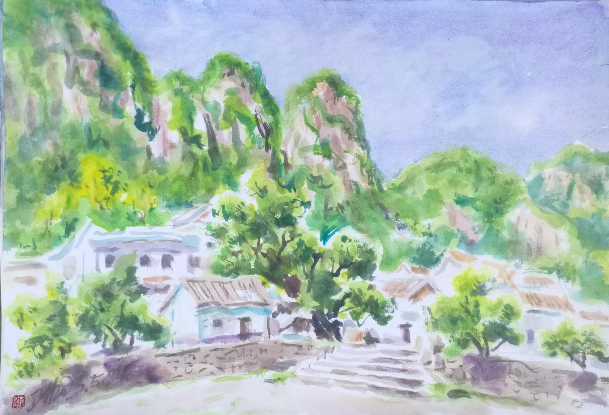 重游三峡,重游仙岩寺