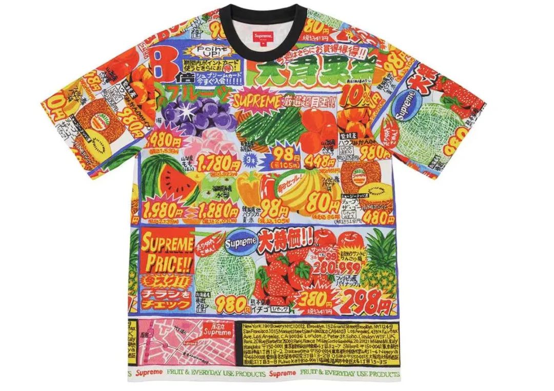 supremefw18week7发售清单,supremeweek9半袖