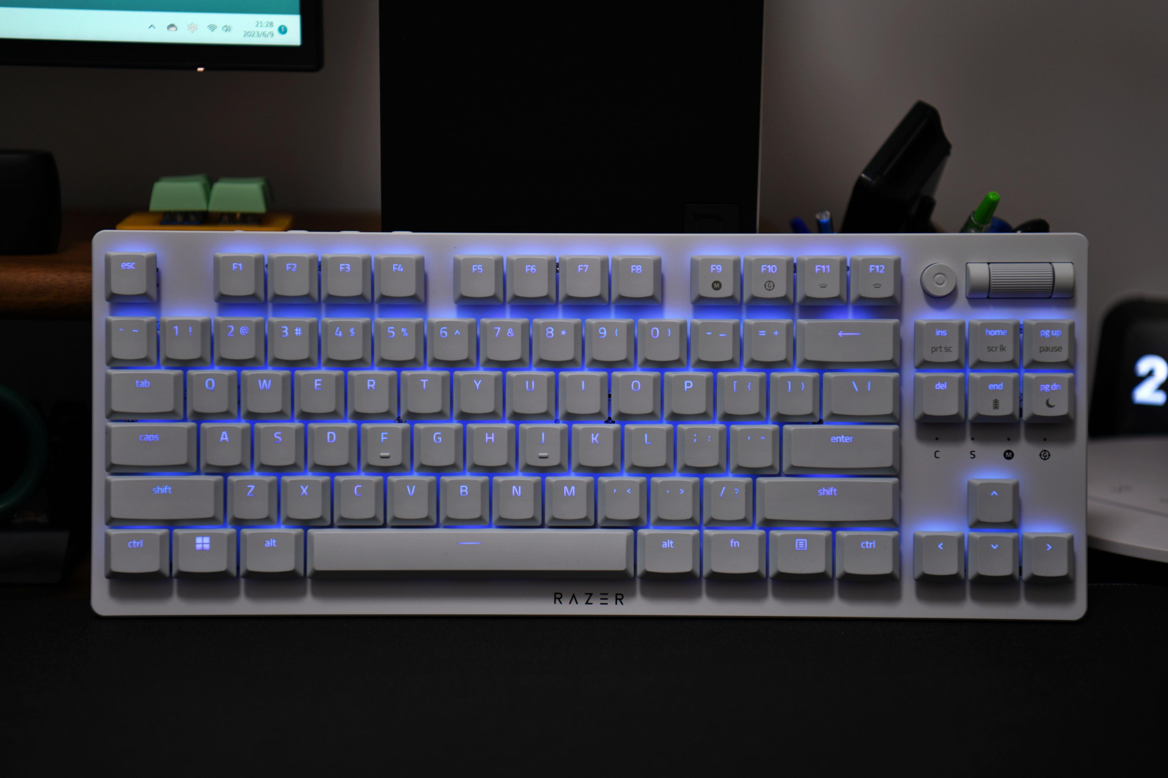 雷蛇无线键盘噬魂金蝎v2pro,雷蛇噬魂金蝎v2无线版机械键盘