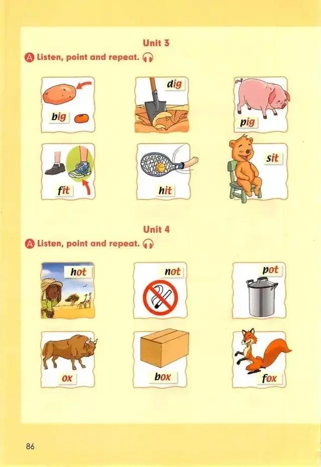 小学一年级英语电子课本,人教版小学英语四年级上册unit1