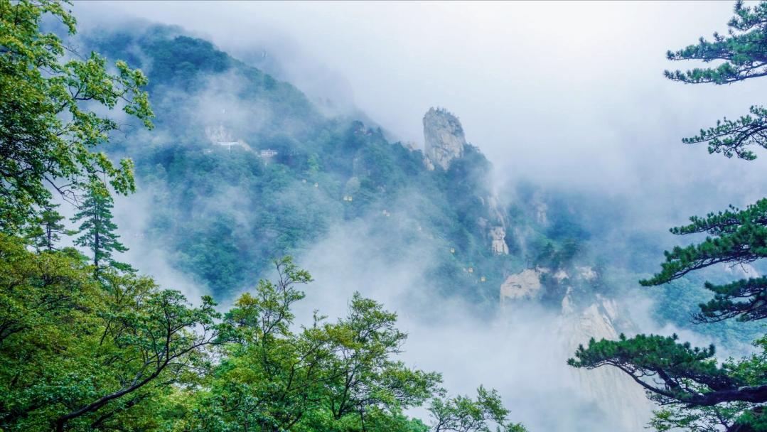 黄山三清山张家界华山,张家界尧山风景区