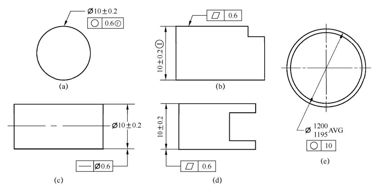 word形位公差符号打法,塑胶产品尺寸公差符号解释