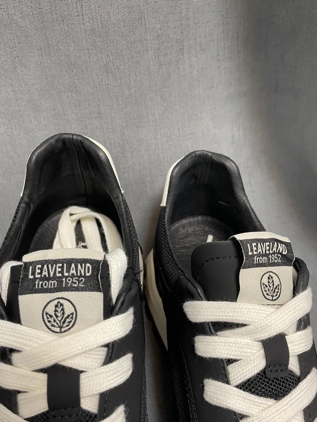 leaveland枫叶厚底增高休闲鞋,leaveland枫叶新款男士真皮工装鞋