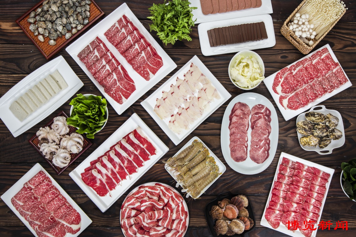 淄博涮一头牛和牛自助,淄博生活惬意