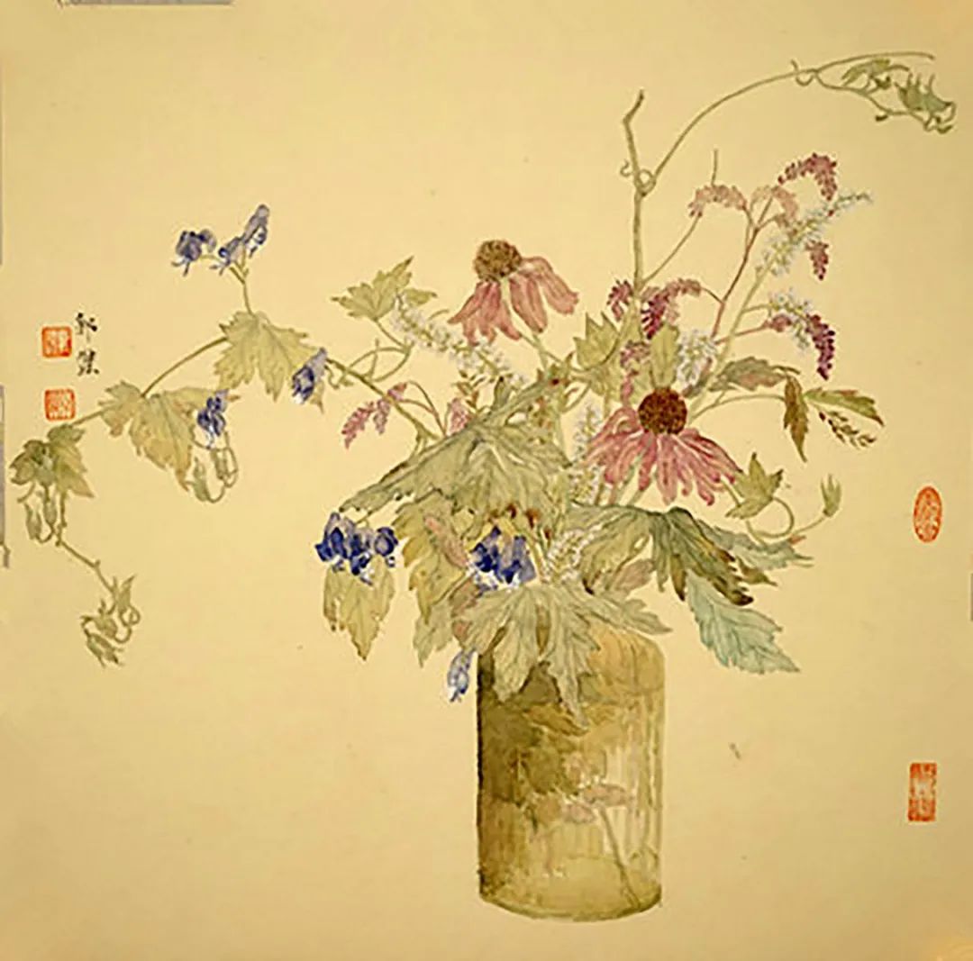 没骨花卉创作,没骨花卉是什么