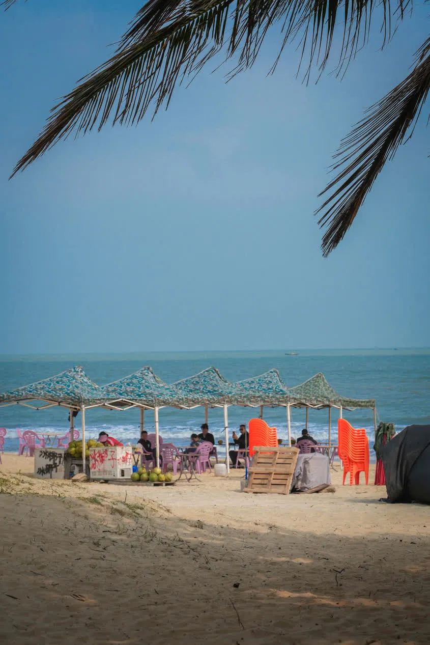 江东打卡｜漫步十里金滩看江东海天一色