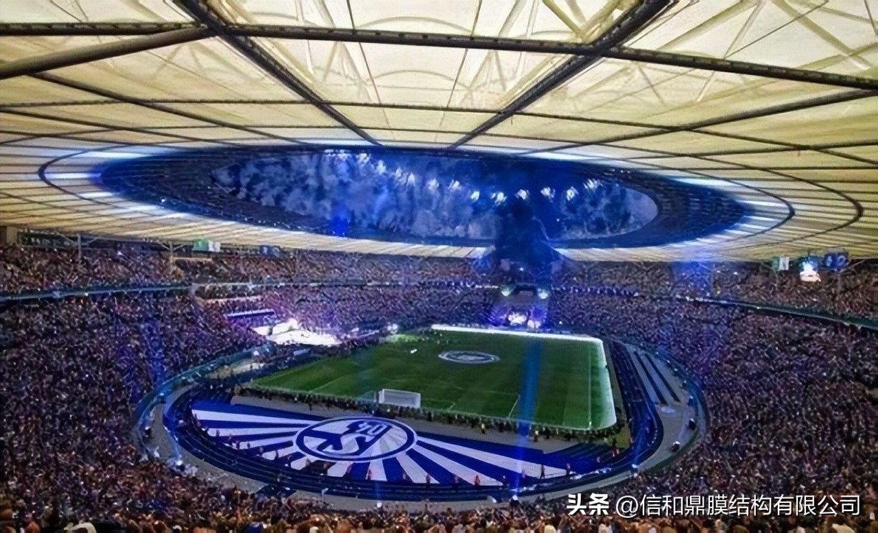 慕尼黑的安联球场,德国的慕尼黑安联球场内部效果图