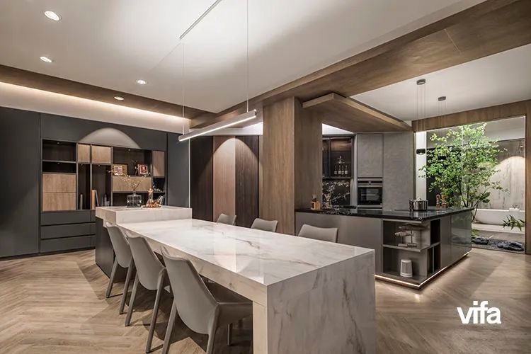 vifa威法高端全屋定制卧室,威法全屋橱柜定制展厅设计