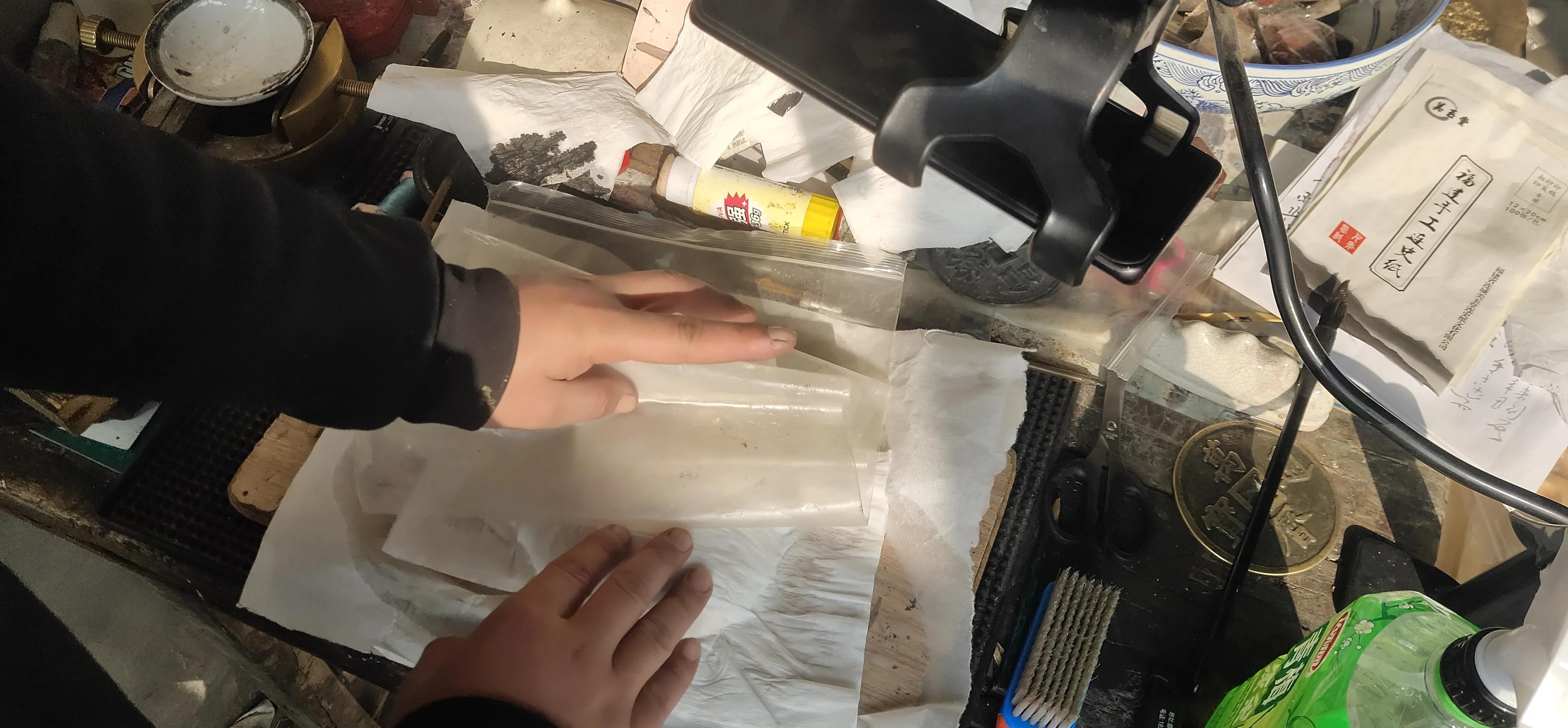 石碑拓片的制作工艺和流程,墓碑拓片制作过程