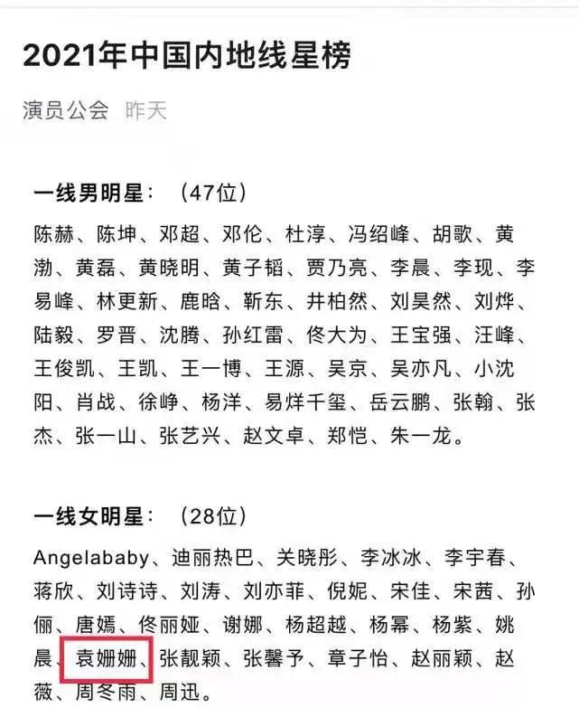 袁姗姗最后没火了吗,袁姗姗最后怎么没火了